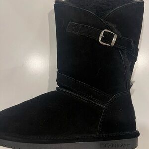 BearPaw Black Boots